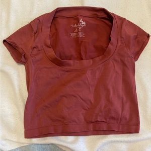 Red Intimately Free People Crop Top